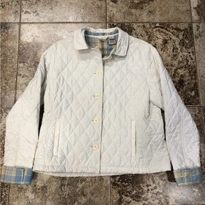 L.L. Bean Womens Quilted Spring Jacket (Size-Large)